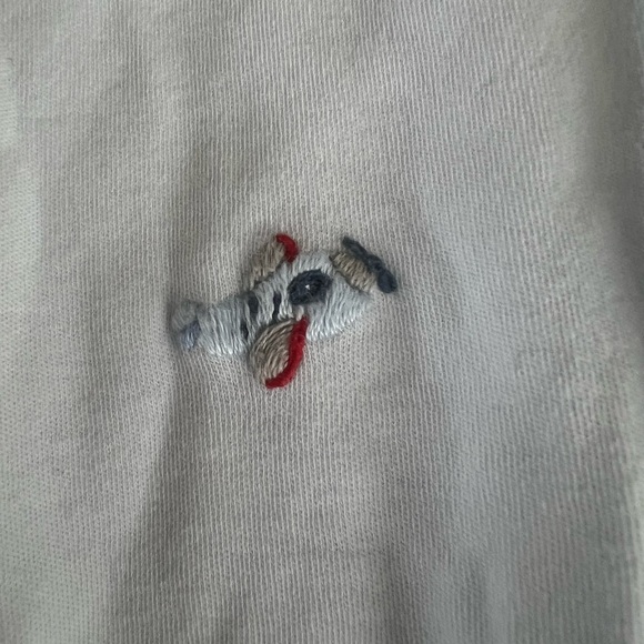 Kissy Kissy Transportation Embroidery Convertible Gown in Pale Blue in size SM - Picture 6 of 6